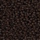 Miyuki rocailles Perlen 11/0 - Matted transparent brown 11-135F
